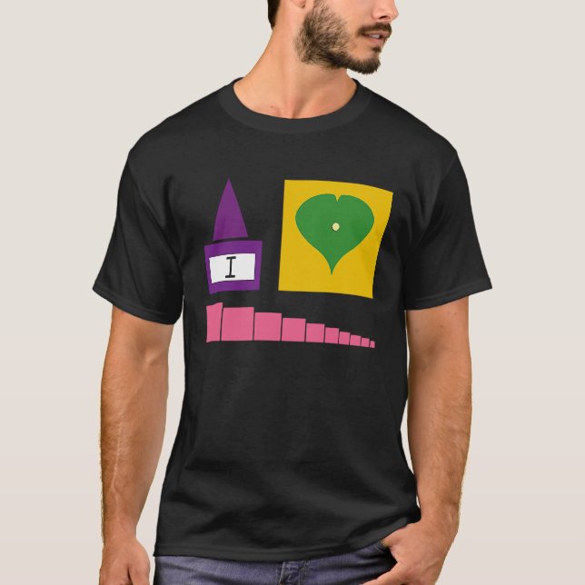 I love Montessori T-Shirt (Vorderseite)