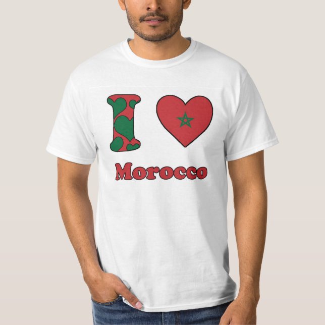 I love Morocco T-Shirt (Vorderseite)