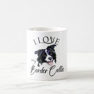 I Love My Border Collie Kaffeetasse