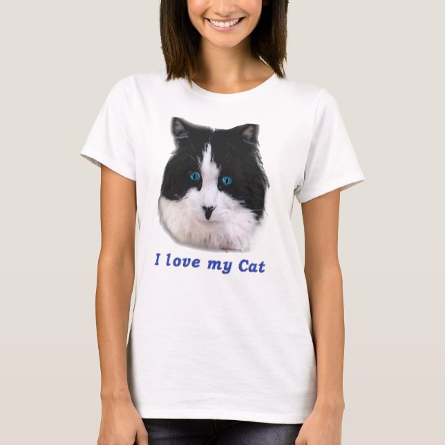 I love my cat T-Shirt (Vorderseite)