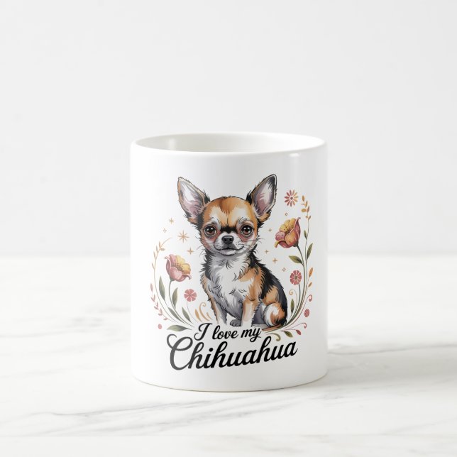 I love my chihuahua  kaffeetasse (Mittel)