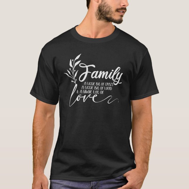 I Love My Family Families Gathering Reunion Matchi T-Shirt (Vorderseite)