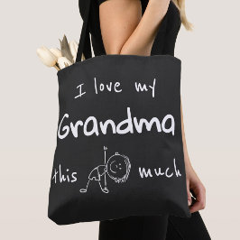 I Love my Grandma Typography Named Graphic