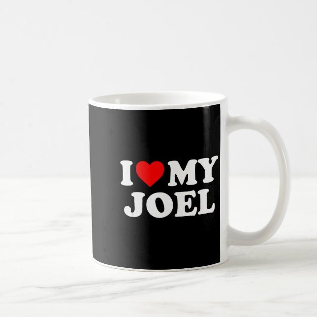 I Love My Joel  Kaffeetasse (Rechts)