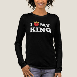 I love my king Tri-Blend shirt