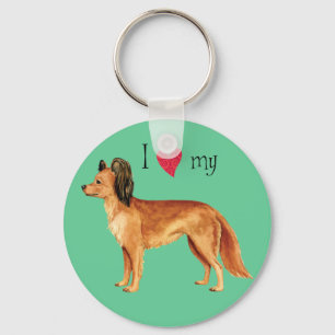 I Love my Russian Toy Schlüsselanhänger