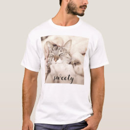 I love my sweet little cat photo T-Shirt