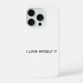 “I Love Myself” Phone Case – Cute & Affordable! iPhone 15 Pro Hülle