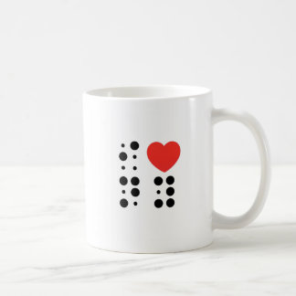 I Love New York - Braille Version Tasse