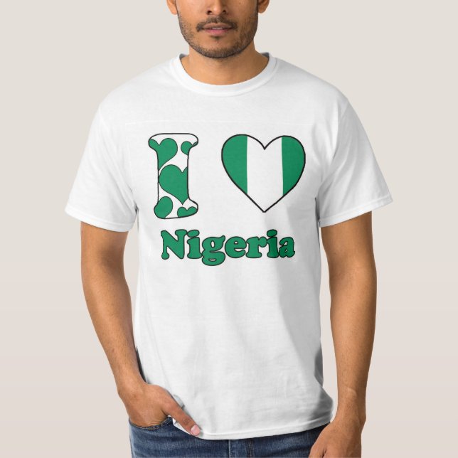 I love Nigeria T-Shirt (Vorderseite)