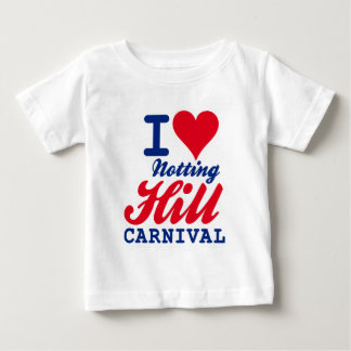 I LOVE NOTTING HILL CARNIVAL BABY T-SHIRT
