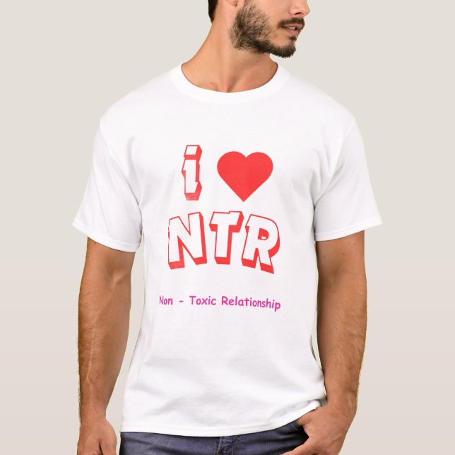 I love NTR T-Shirt (Vorderseite)