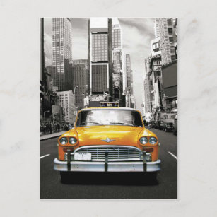 I Love NYC - New York Taxi Postkarte