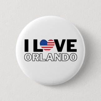 I LOVE ORLANDO - For real Orlandoans! Button