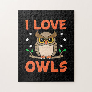 I Love Owls Puzzle