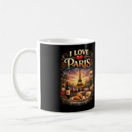 I Love Paris Kaffeetasse