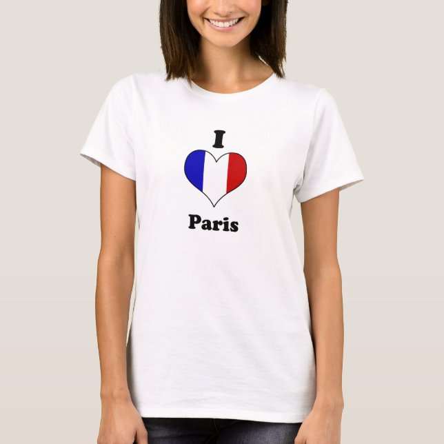 I love Paris T-Shirt (Vorderseite)