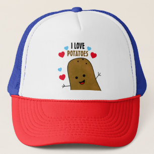 I Love Potatoes Truckerkappe