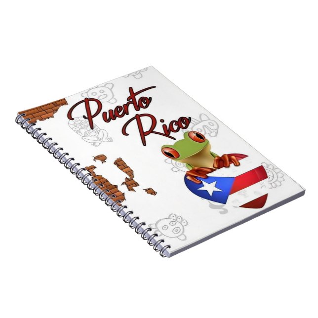 I Love Puerto Rico Notizblock (Rechte Seite)