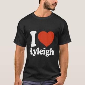 I Love Ryleigh I He Ryleigh Red He T-Shirt