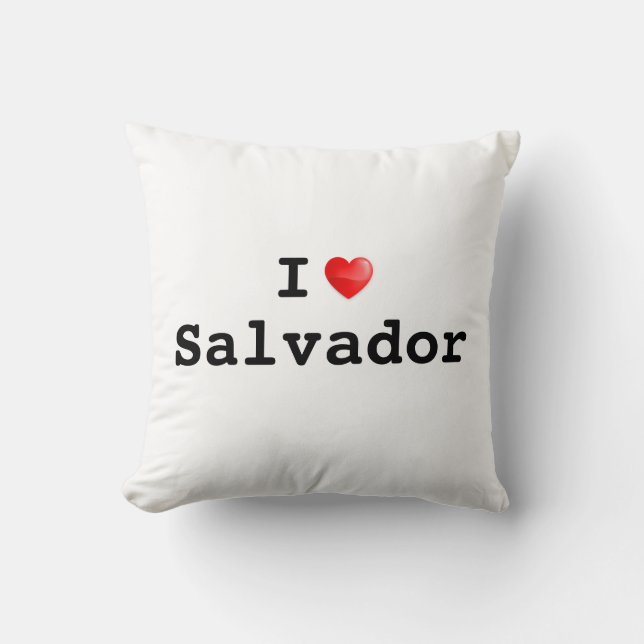 I love Salvador Kissen (Vorderseite)