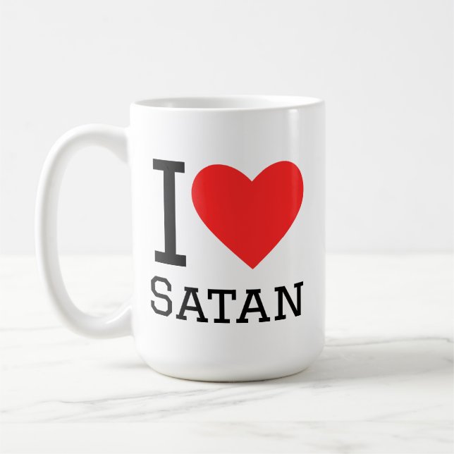 I love satan kaffeetasse (Links)