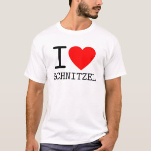 I love Schnitzel Österreich Wiener Dialekt T-Shirt