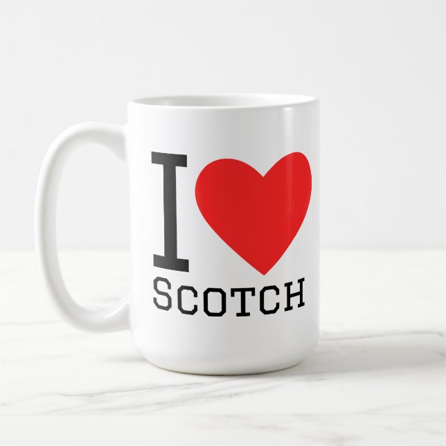 I love scotch  kaffeetasse (Links)