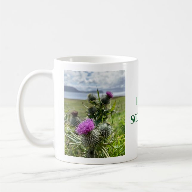 I love Scotland. Coffee mug Kaffeetasse (Links)
