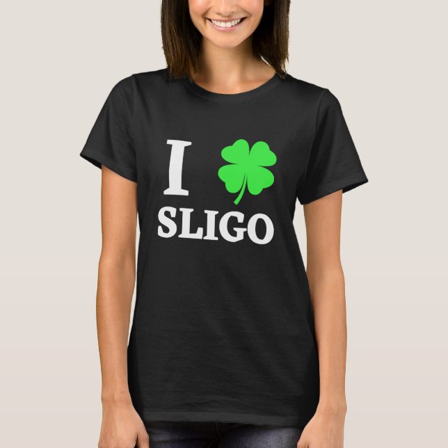 I LOVE SLIGO T-Shirt (Vorderseite)