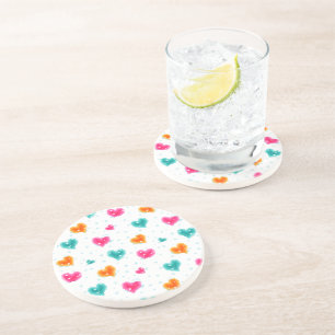 I love snow Christmas Getränkeuntersetzer