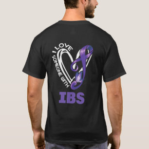 I Love Someone With IBS Irritable Bowel Syndrome T-Shirt