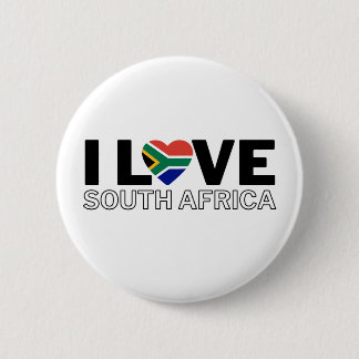 I LOVE SOUTH AFRICA - For real South Africans! Button