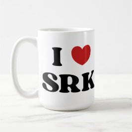 I love SRK - I Love Shahrukh Khan Kaffeetasse