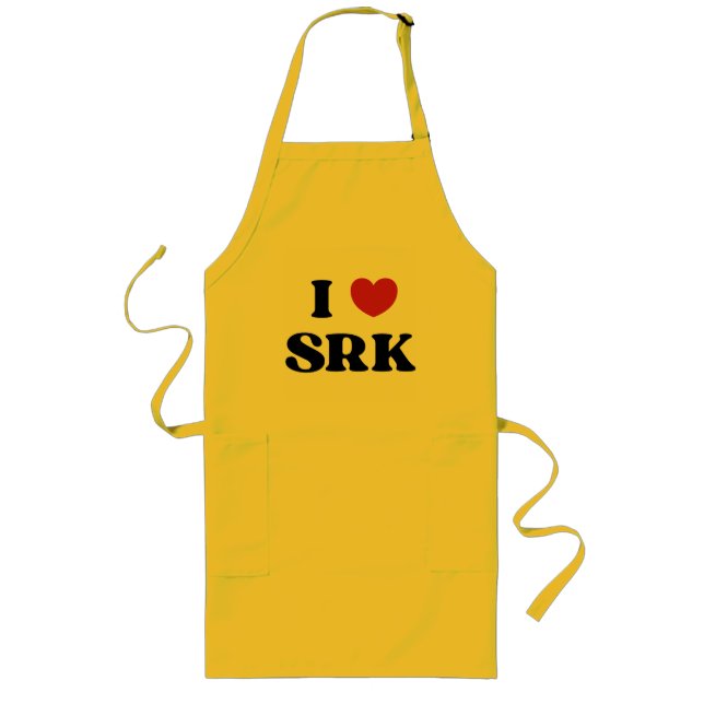 I love SRK - I Love Shahrukh Khan Lange Schürze (Vorne)