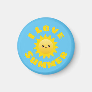 I love Summer Magnet