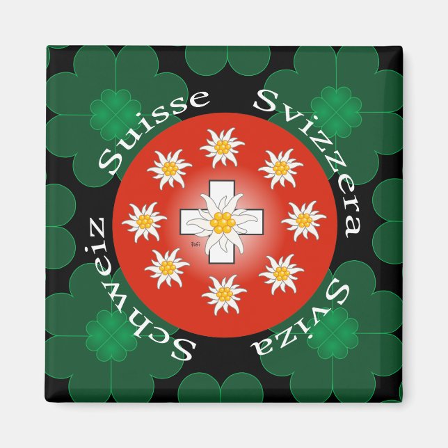 I love Switzerland Magnet (Vorne)