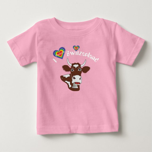 I love Switzerland T-Shirt (Vorderseite)