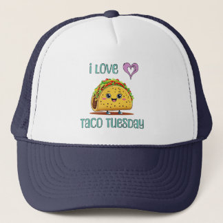 I Love Taco Tuesday Truckerkappe