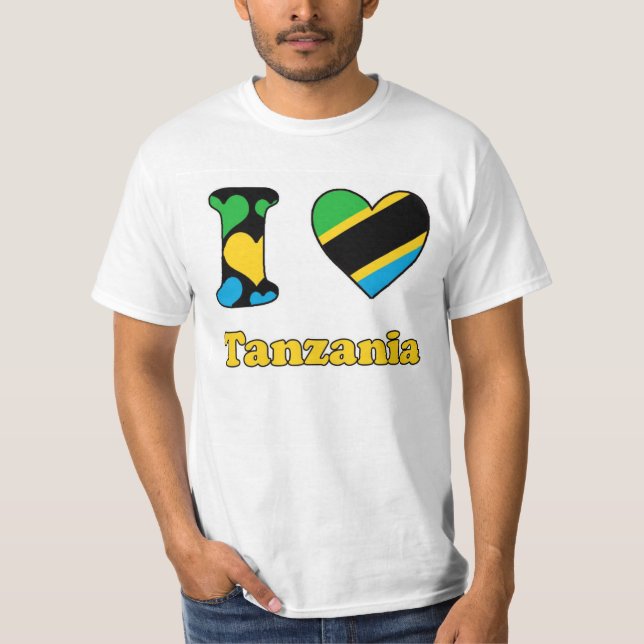 I love Tanzania T-Shirt (Vorderseite)
