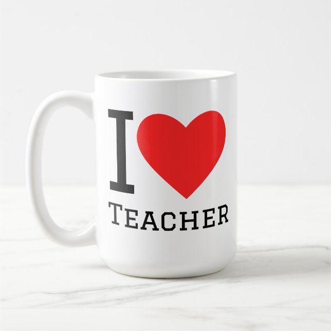 I love teacher kaffeetasse (Links)