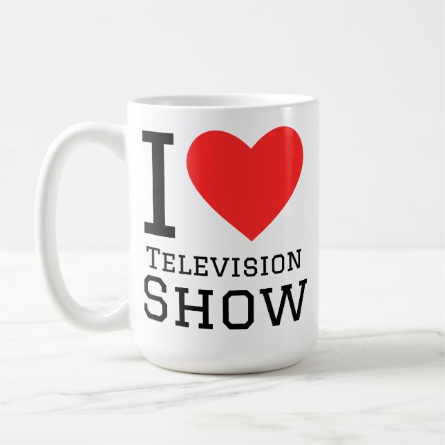 I love television show kaffeetasse (Links)