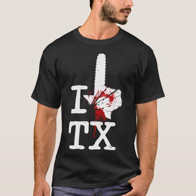 I Love TEXAS CHAINSAW Essential T-Shirt (Vorderseite)
