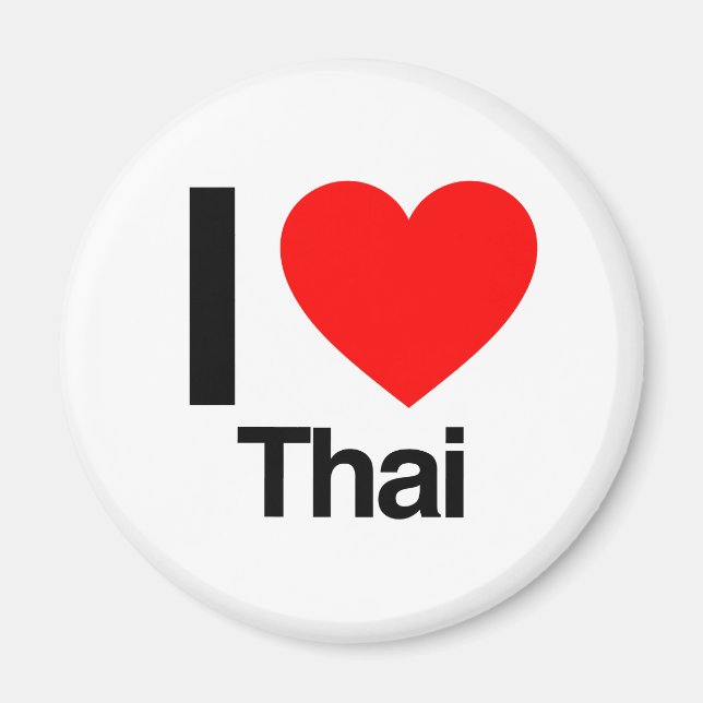 i Love Thai Magnet (Vorne)