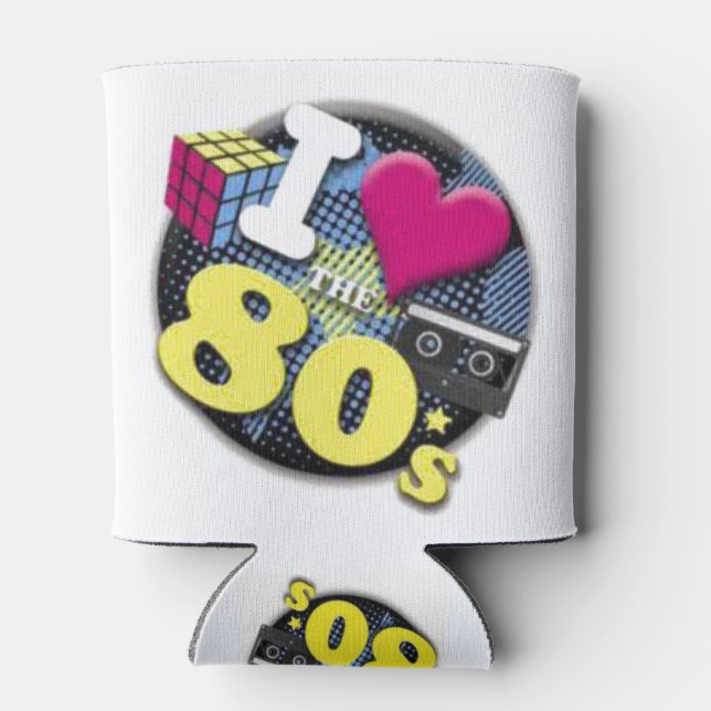 I love the 80s dosenkühler (Rückseite)