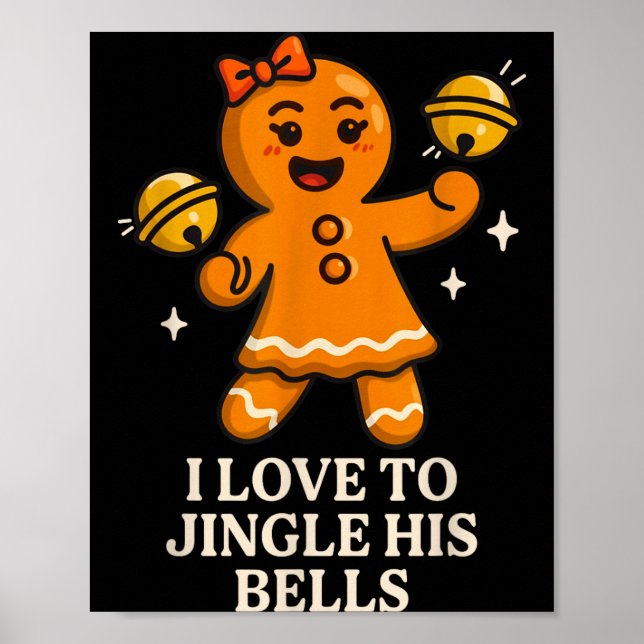 I Love To Stuff Her Stocking Matching Jingle His B Poster (Vorne)