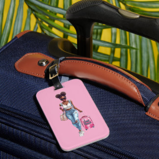I Love to Travel Luggage Tag Gepäckanhänger