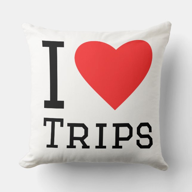 I love trip kissen (Vorderseite)