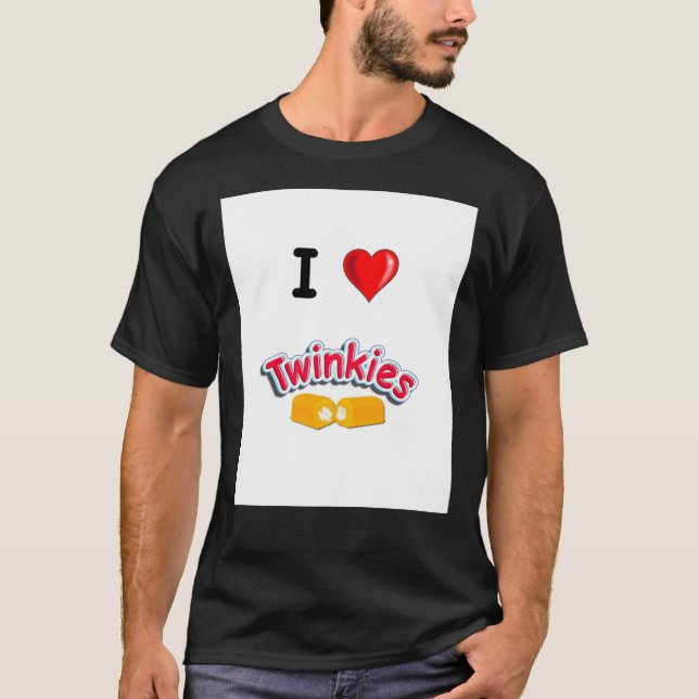 I Love Twinkies T-Shirt (Vorderseite)
