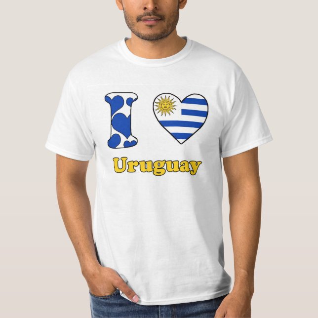 I love Uruguay T-Shirt (Vorderseite)